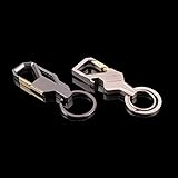 Teenitor 2 PCS Unique Car Shape Heavy Duty KeyChain Key Ring For Men/Boys, Best Birthday Christmas Gift for Him
