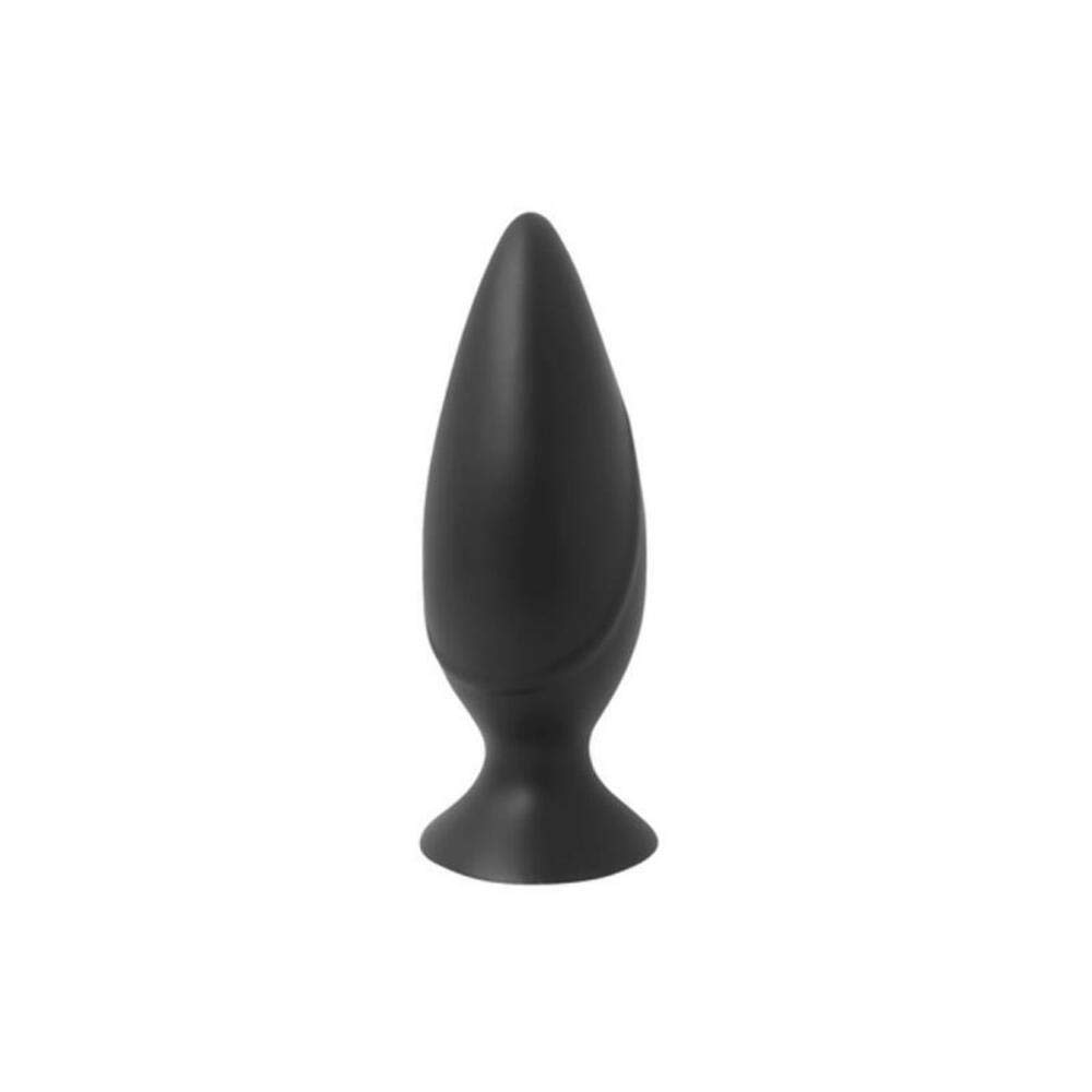Mojo Spades Butt Plug, Large, Black