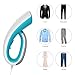 NOSIVA Garment Steamer 100 ML, Portable Handheld Clothes Steamer 20 Seconds Heat-Up with Soft Lint Remover and Fabric Brush Perfect for Home and Travel (Turquoise)