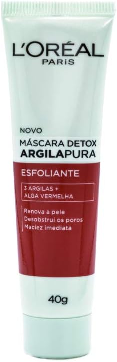 Máscara detox esfoliante - L'Oréal Paris