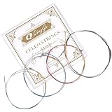 Q QINGGE Steel Core Cello Strings 4/4 3/4 set Strings for Student Strings â€“ Sealed Pouch Prevents Corrosion