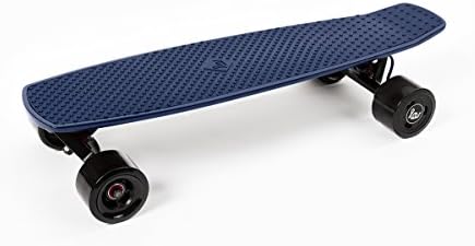 SoFlow Lou 2.0 - Compact Carbon Fiber Electric Skateboard with One Hub Motor, Blue, Red, One Size Fits All