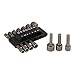 14pcs Power Nut Driver Drill Bit Set Metric Socket Wrench Screw 1/4