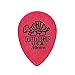 Dunlop 423R.50 Tortex Small Tear Drop, Red, .50mm, 36/Bag