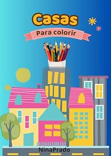 Livro CASAS : PARA COLORIR