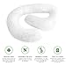Zen Bamboo Full Body Pregnancy Pillow - Maternity & Nursing Support Cushion & Body Pillow with Ultra-Soft, Washable Rayon from Bamboo Blend Cover