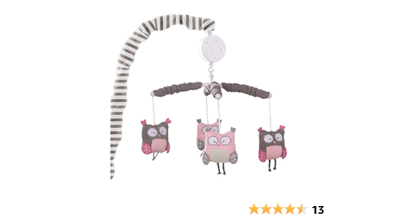 levtex baby night owl pink