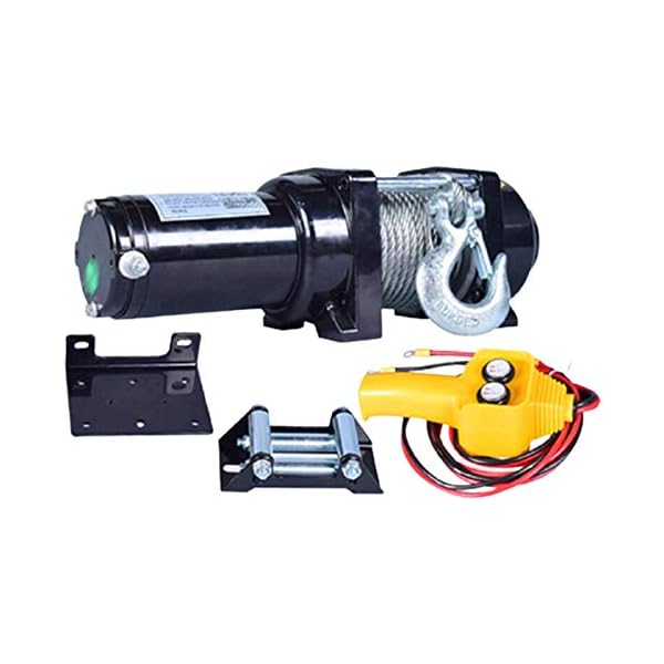 XZZ 12V / 24V DC Elektrische Seilwinde Winde, 6000LBS Pulling, 20M Stahldrahtseil, Mit Fernbedienung, Für ATV UTV, LKWs…