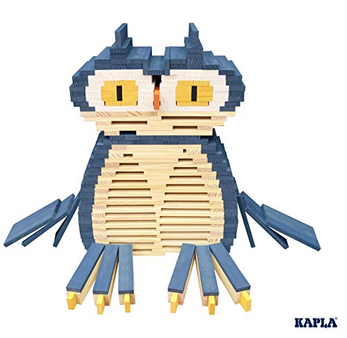 KAPLA 9000105 Holzplättchen 40er Box Blau + Buch, 4 Jahre to 12 Jahre, 1 Stück – Bild 6