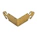 Hardware Philosophy Arrowhead Box and Frame Brass Corner Hardware 3