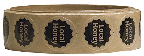 Mann Lake 250 Count Local Honey Label, 7/8-Inch