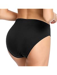 Wingslove - Pack de 3 pantimedias de algodón suave, cómodas, de talla grande, de tiro alto.