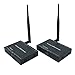 J-Tech Digital 2X2 Wireless HDMI Matrix Extender 50M / 164 Ft Supporting 1920x1080 1080P with IR Repeating (1 Transmitter & 1 Receiver Included in a Set)