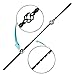 ALEKO Baluster#003 Double Basket Spindles Design Black Powder Coated Baluster, 44 Inches, Black, Pack of 10