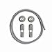 RJ-Sport No Tie Shoelaces - Easy To Install Elastic Shoe Laces for Kids and Adults - Gray