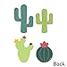 Big Dot of Happiness Prickly Cactus Party - Cactus Decorations DIY Fiesta Party Essentials - Set of 20