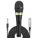 TONOR Wired Dynamic Microphone, XLR Handheld Karaoke Vocal Mic with 13ft Cable for Performance/Stage/Party/Karaoke Machine/Public Speaking/Wedding/Indoor Outdoor Activity, Black