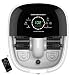 Comfortology Foot Spa Massager - Exclusive Circulating Heating System, 4 Motorized Massage Rollers, Whisper Quiet, Deep Bath Tub With Remote