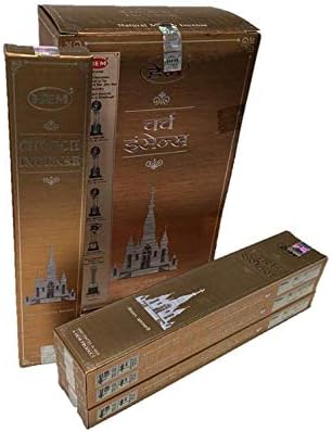 YesMandala Incienso Hem - Church-Iglesia - 4 Cajas x 15g -: Amazon.es: Hogar