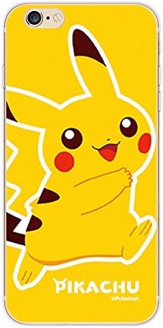 Cute Pikachu Mobile Case Collection - Custom Cartoon Soft Gel Tpu Back Cover with EatMyCase® Pen Stylus (iPhone 6 plus 6s+, Pikachu Yellow)