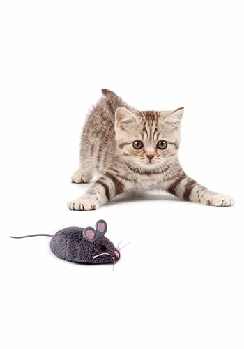 HEXBUG Mouse Robotic Cat Toy (GREY) for all breed sizes in Oman
