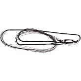 FireFang OAR0013 Dacron Recurve Bow String Replacement Bowstring for Traditional &amp; Longbow Archery Strands for 40-70 lbs AMO 48"-70" Lengths with Brass Nocks and Wax High Strength Low Stretch