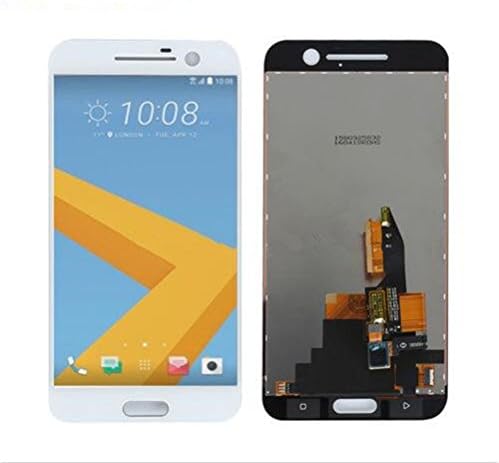 jiujinyi HTC 10 | One M10 M10H For Replacement Parts Glass Lens LCD Display Touch Screen Digitizer Assembly (white)