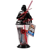 Disney Star Wars Darth Vader Sipper Cup Tumble with Candy Taffy Strawberry