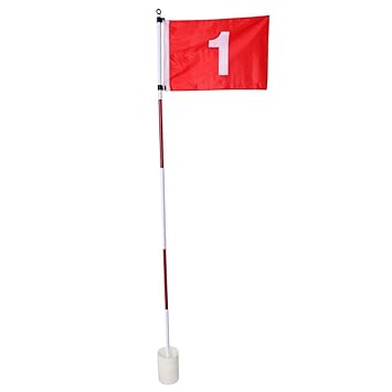 Golf Backyard Garden Set Flag And Cup Hole Pin Putting Green Stick