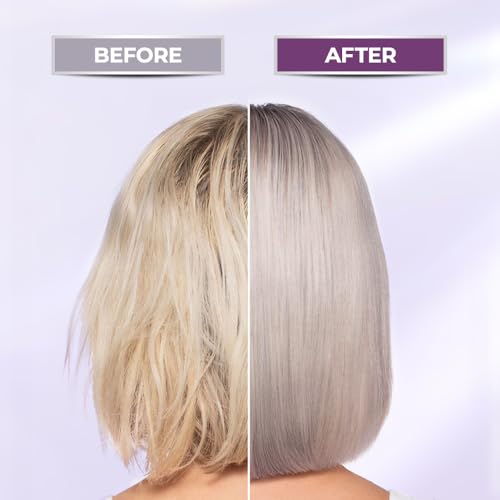 Karseell Purple Hair Mask Deep Conditioner Treatment - Toner for Blonde Platinum Silver Gray or Ash Colored Dry and Damaged Brassy Hair