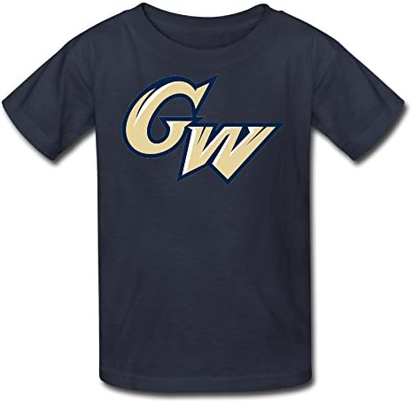 AMAG George GW Logo Washington University Kids Boys And Girls T-shirt Navy Size XL