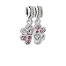 Sexy Sparkles Charm for bracelets spacers Mother Daughter