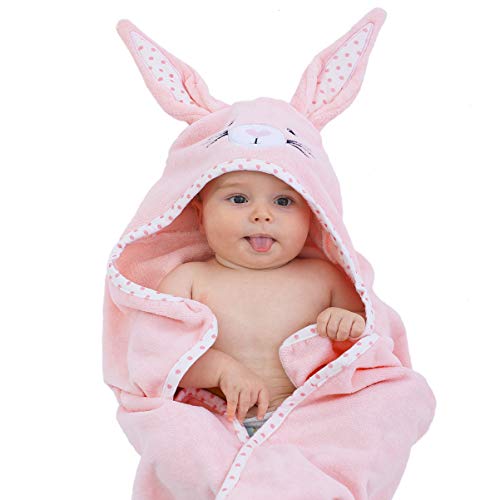 Hudson Baby Unisex Baby Cotton Animal Face Hooded Towel Miss Penguin One Size Pricepulse