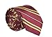 Cosplay Tie for HARR Halloween Birthday Party Costume Accessory Burgundy Necktie
