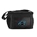 NFL Carolina Panthers Insulated Lunch Cooler Bag with Zipper Closure, Black