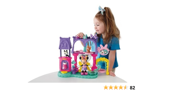 disney store minnie mouse pet bath set