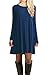 LILBETTER Women's Casual Plain Simple T-shirt Loose Dress