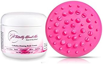 Best Cellulite Reduction Cream with Caffeine, Retinol and Massager Bundle - For Quicker Body Firming and Toning - Puckering &amp; Dimples Disappear to Reveal Smoother Skin