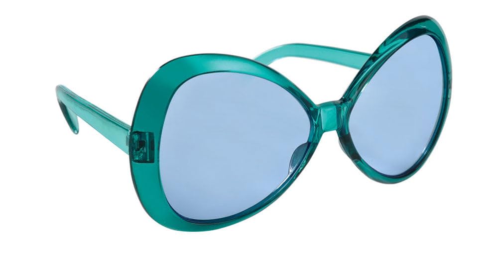 Amscan 250075-55 Fun Shades Fierce Teal Tinted