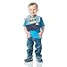 Bumkins DC Comics Batman SuperBib, Baby Bib, Waterproof, Washable, Stain and Odor Resistant, 6-24 Months (Pack of 2)