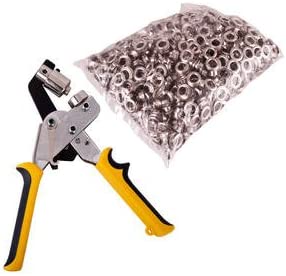 Handheld Grommet Punch Press Tool For Vinyl Banner Signs With 50