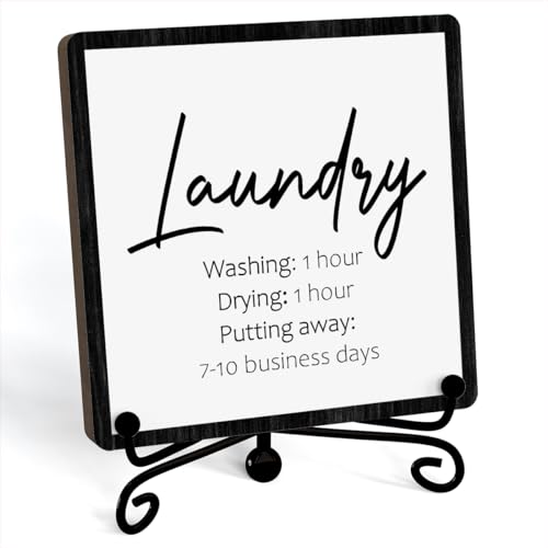 Laundry Room Wooden Plaque Sign