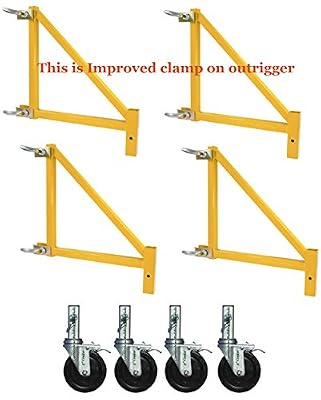 CBMScaffold 18" Outrigger Set for Multipurpose 6-Ft. Baker Style Scaffold - Model# MFSSOW