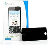 iCracked iPhone 5S Screen Replacement Kit (AT&T/Verizon/Sprint/T-Mobile) - Retail Packaging - Black