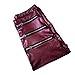 RieKet Women's Faux Leather Leggings Juniors Skinny Stretchy Pants (L, Burgundy)
