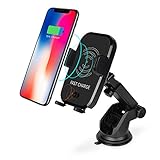 ANNKOO Wireless Car Charger,Automatic Induction, Phone Holder Car Mount Fast Charging for iPhone X, 8/8 Plus, Samsung Galaxy S8, S7/S7 Edge, Note 8,Compatible with Standard Qi-enabled Devices
