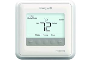 CLIMATEK TH4110U2005 - Upgraded Replacement for Honeywell T4 Pro Programmable 1H/1C Thermostat