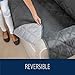 MIGHTY MONKEY Premium Reversible Chair Slipcover, Seat Width to 23