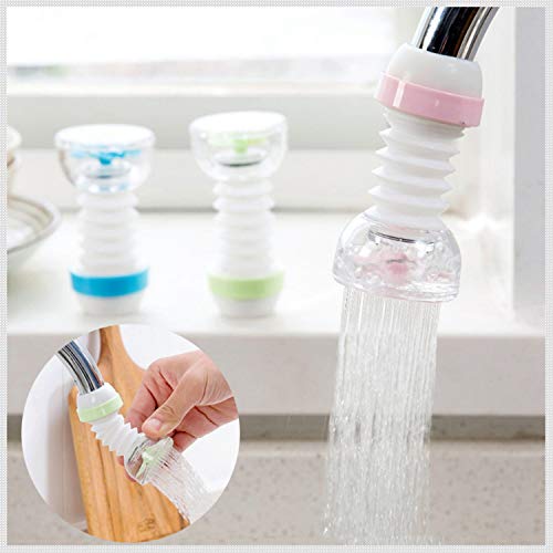 TOOGOO Creative Water Faucet Sprayer Spray Saving water Kitchen Accessories Flexible Sink Tap Attachment Adjustable Adapter Nozzle Spouï¼ˆgreenï¼‰