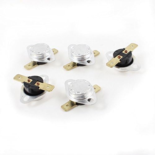 2 Pcs100C NC KSD301 250V 10A Terminals Temperature Control Switch Thermostat 100C NC KSD301